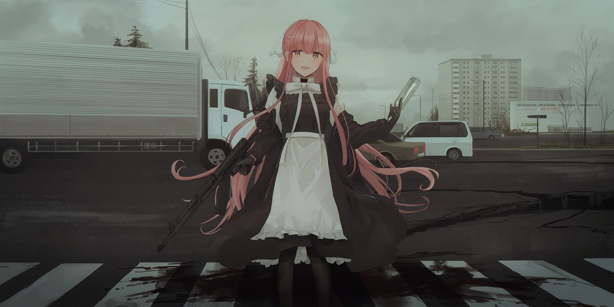 This is a pixiv picture whose title is 事故.