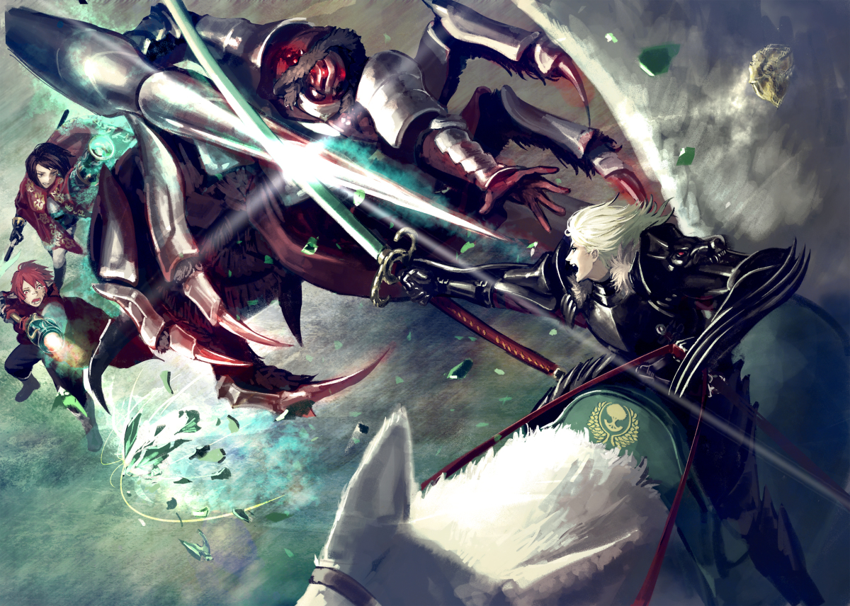 This is a pixiv picture whose title is 【PFLS】嵐影は広ぐ【ホースヒルの戦い】.