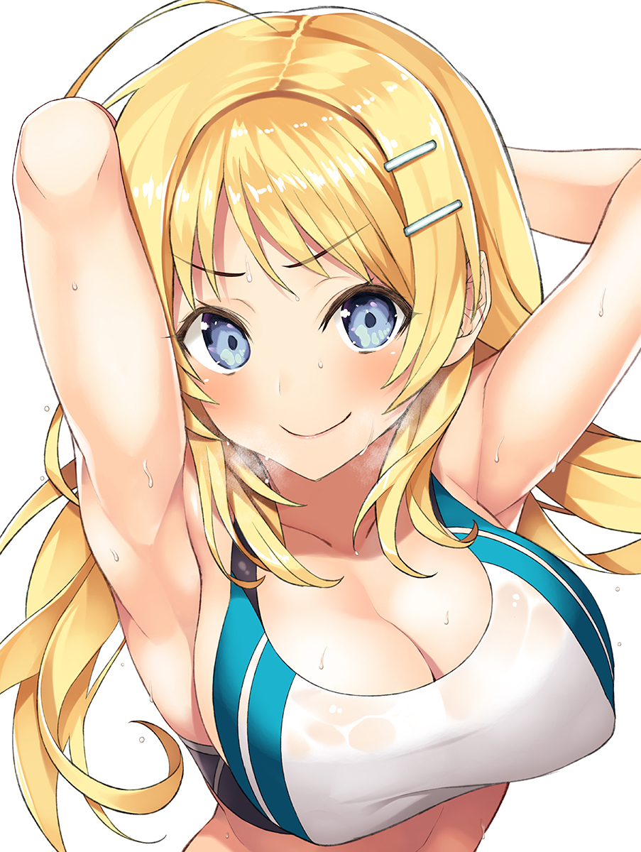 This is a pixiv picture whose title is 前回からの運動後のめぐるさん.