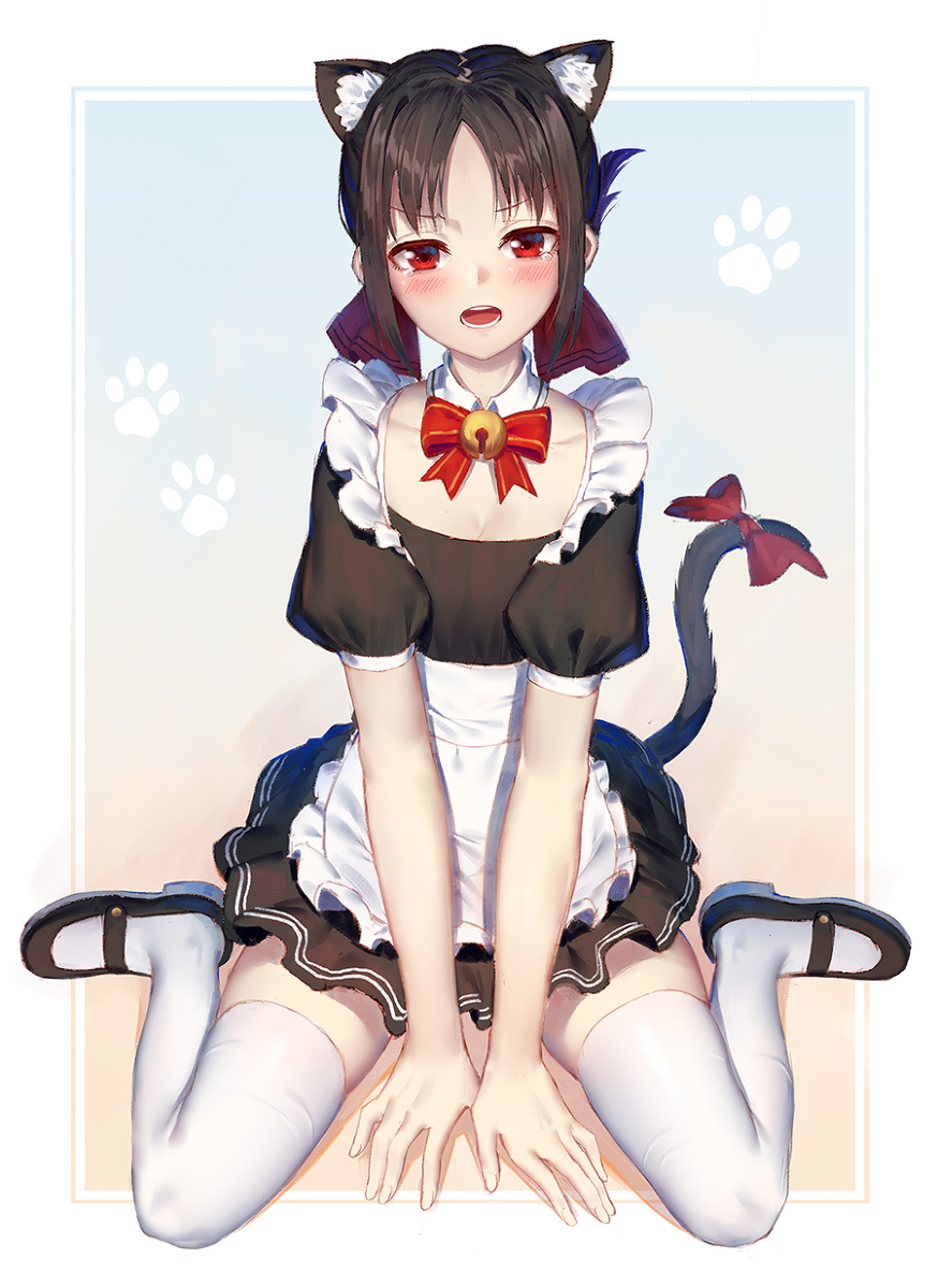 This is a pixiv picture whose title is 辉夜.