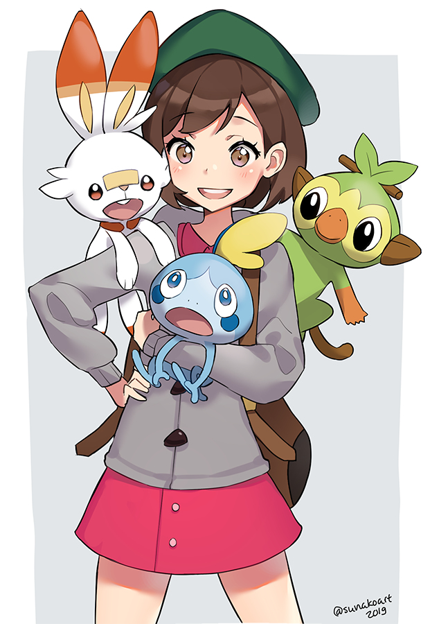 This is a pixiv picture whose title is Gen 8.