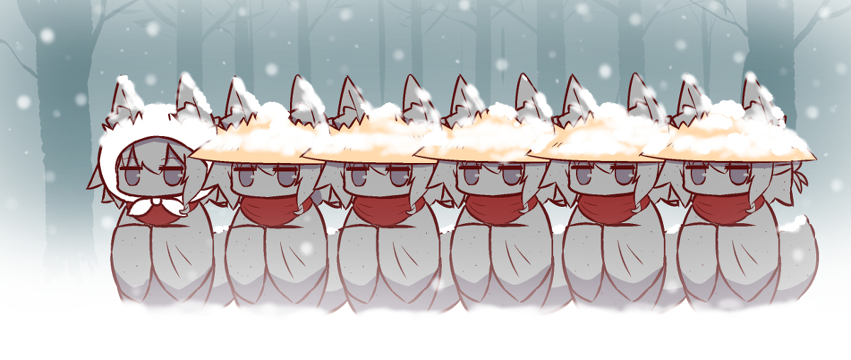 This is a pixiv picture whose title is ケモミミちゃんつめあわせ.