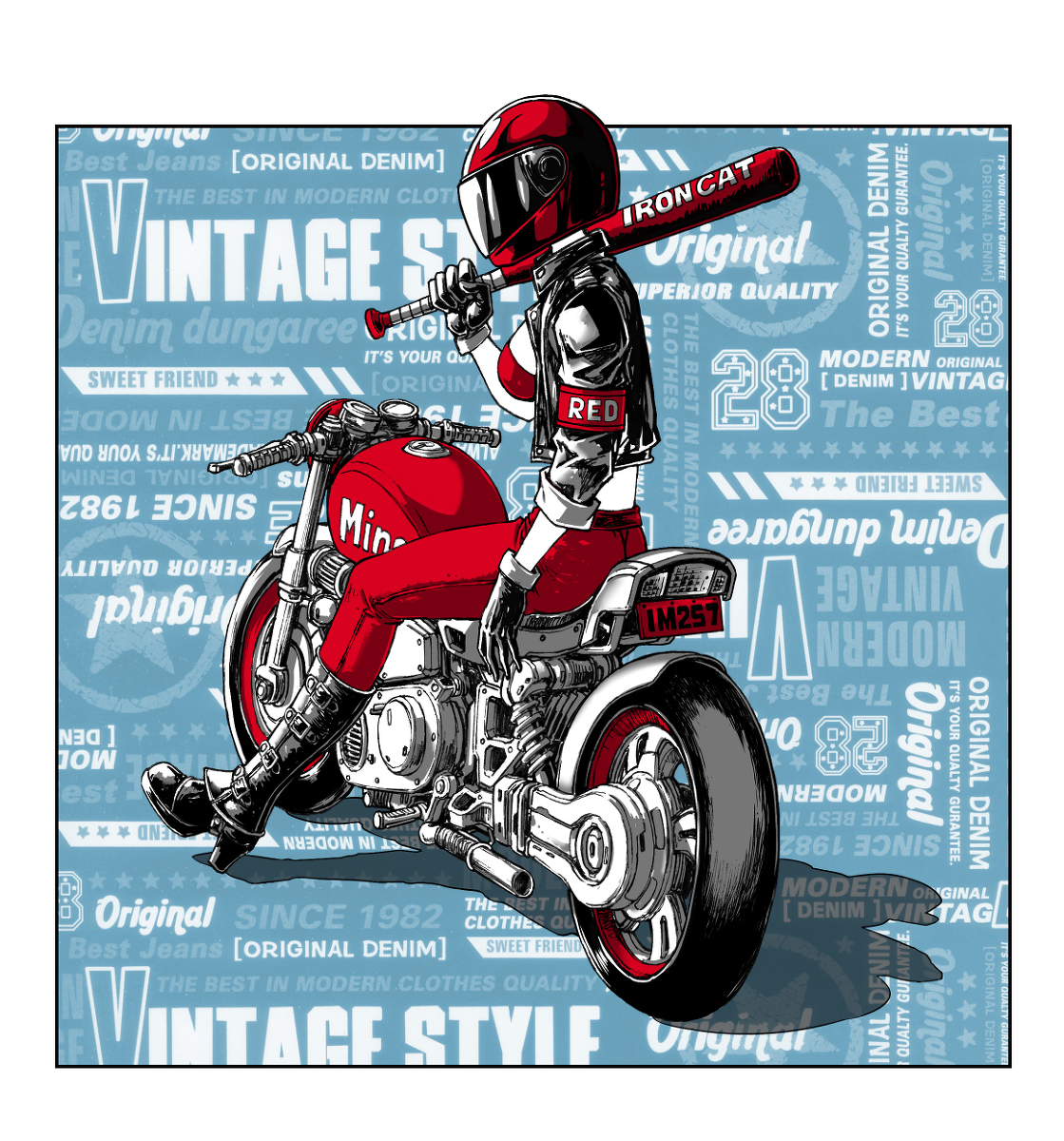 This is a pixiv picture whose title is moto.