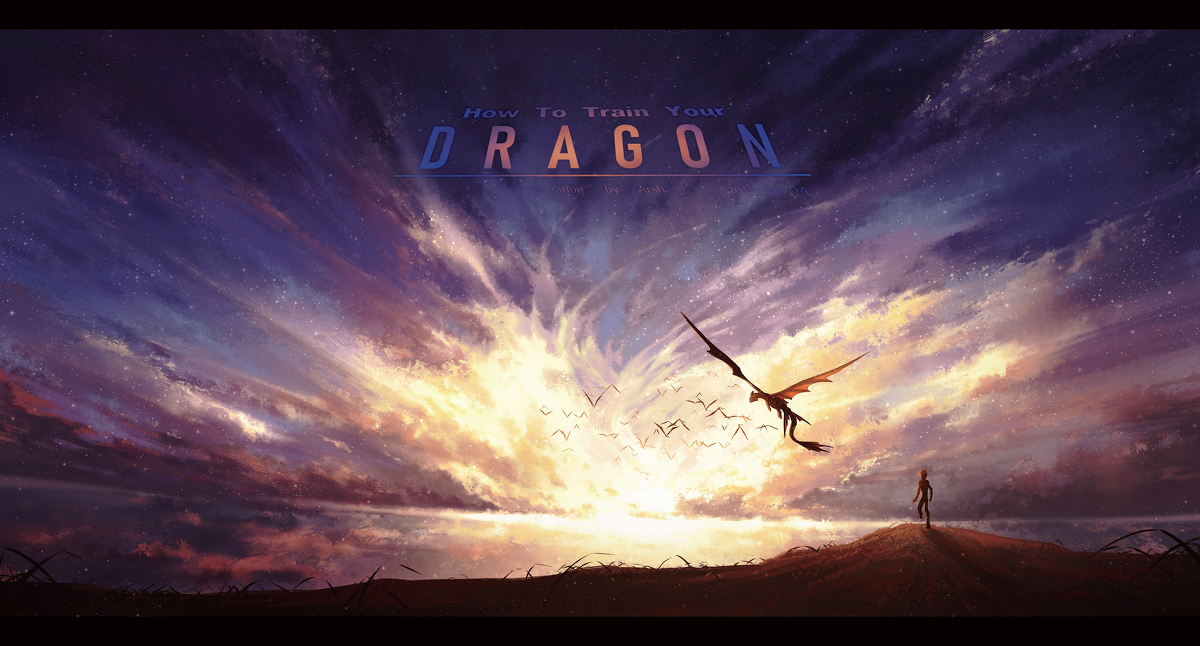 This is a pixiv picture whose title is Dragons.