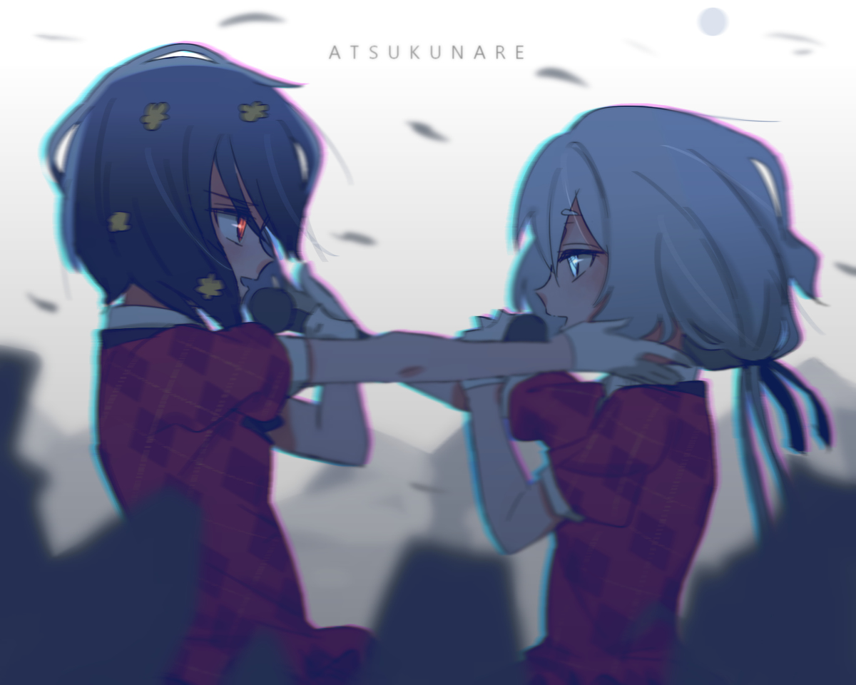 This is a pixiv picture whose title is 『アツクナレ』.