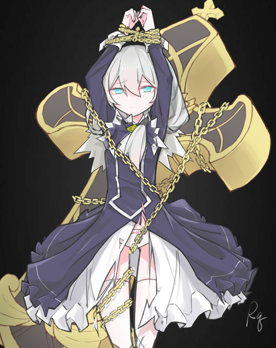 This is a pixiv picture whose title is 【德丽莎？】.