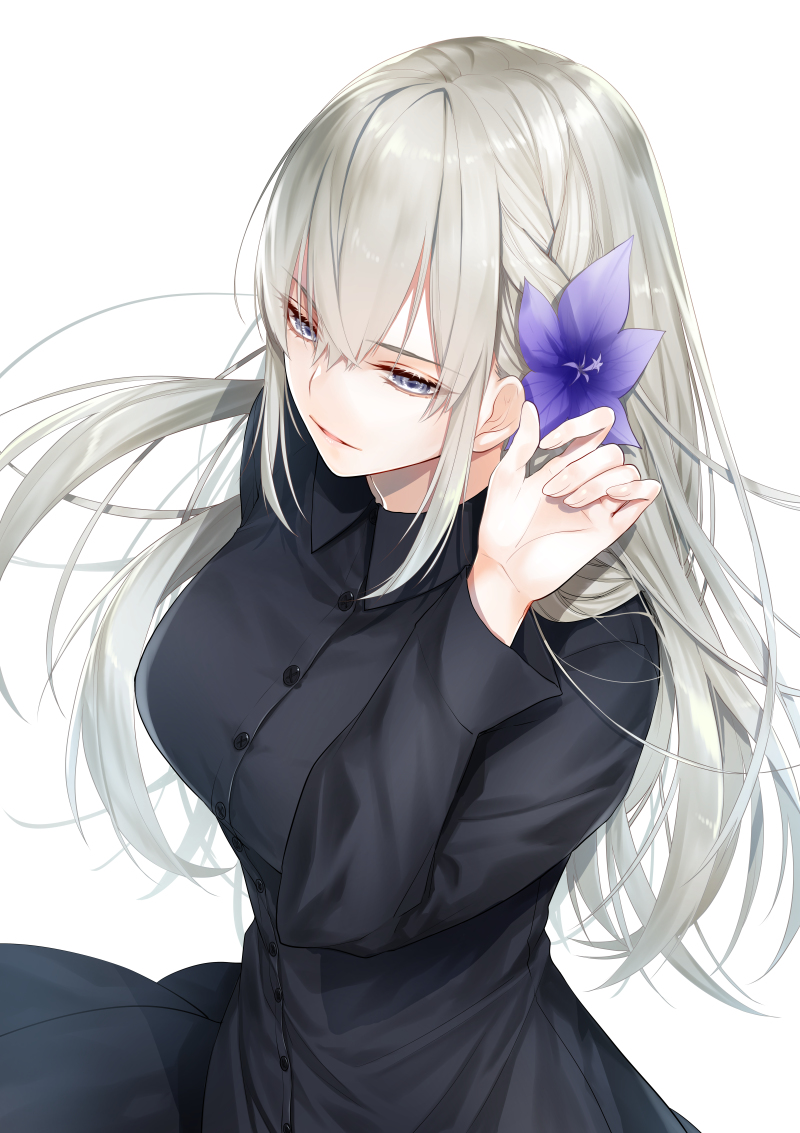 This is a pixiv picture whose title is プラチナブロンド.