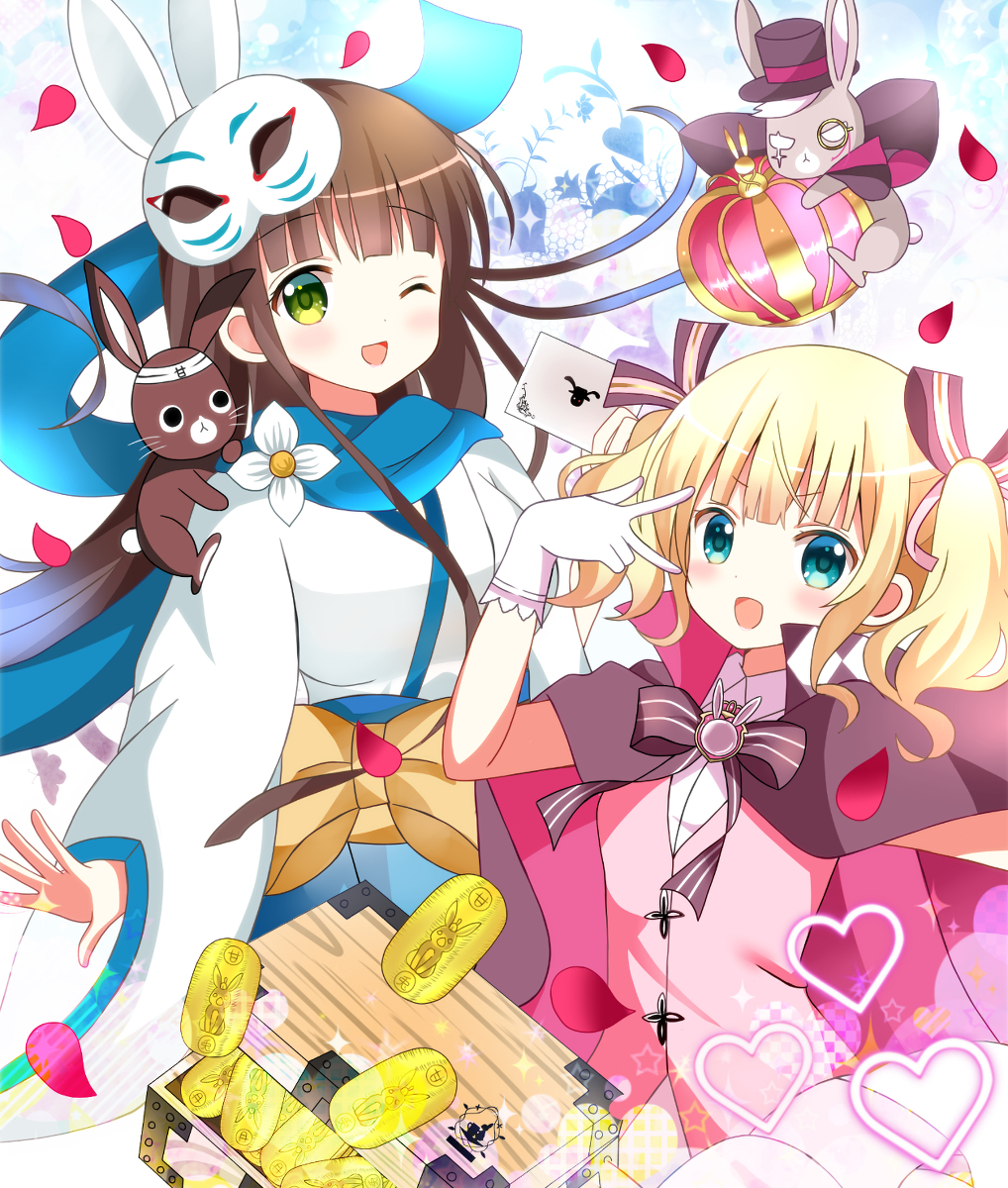 This is a pixiv picture whose title is ☆イナバとラパン☆.
