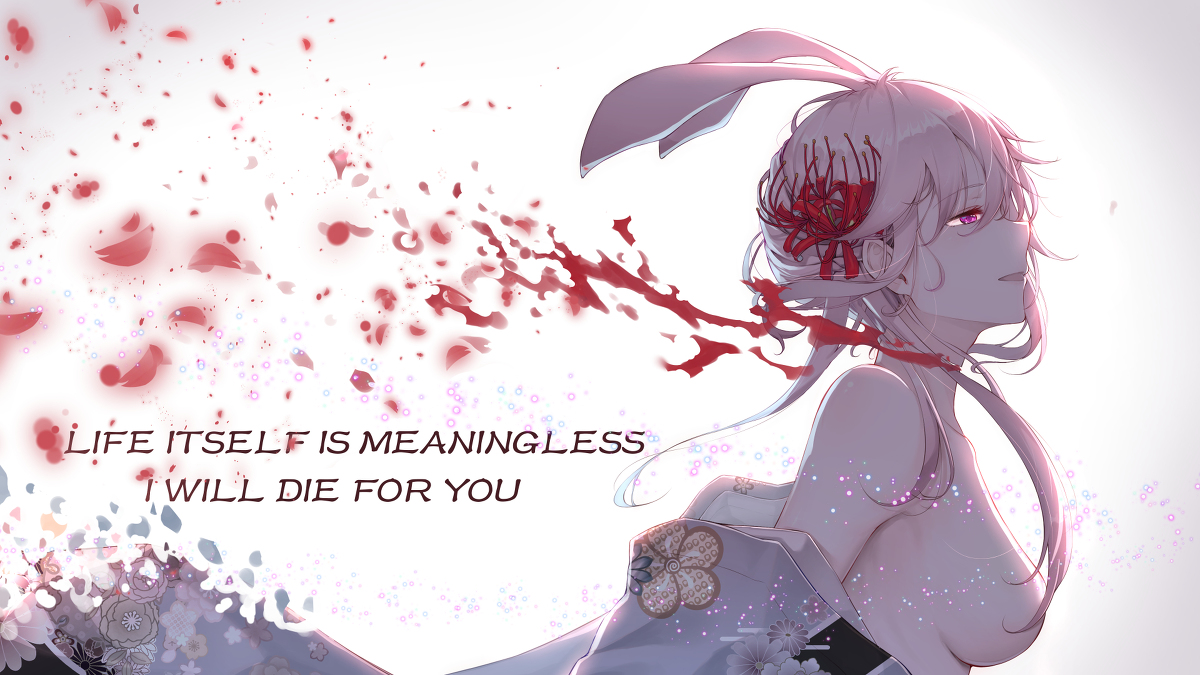 This is a pixiv picture whose title is 八重樱 die for you.
