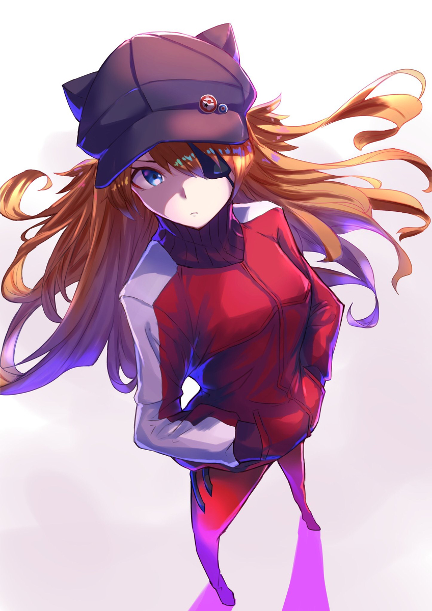 This is a pixiv picture whose title is Asuka Langley.