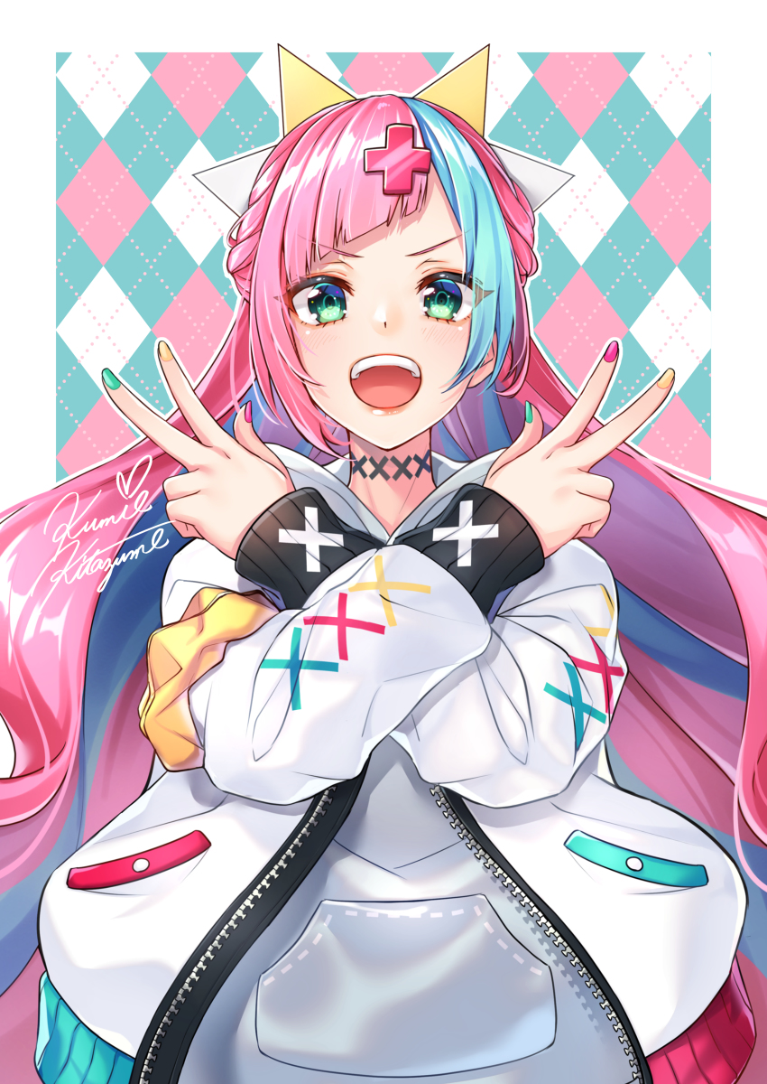 This is a pixiv picture whose title is MA-1ピンキーちゃん2.