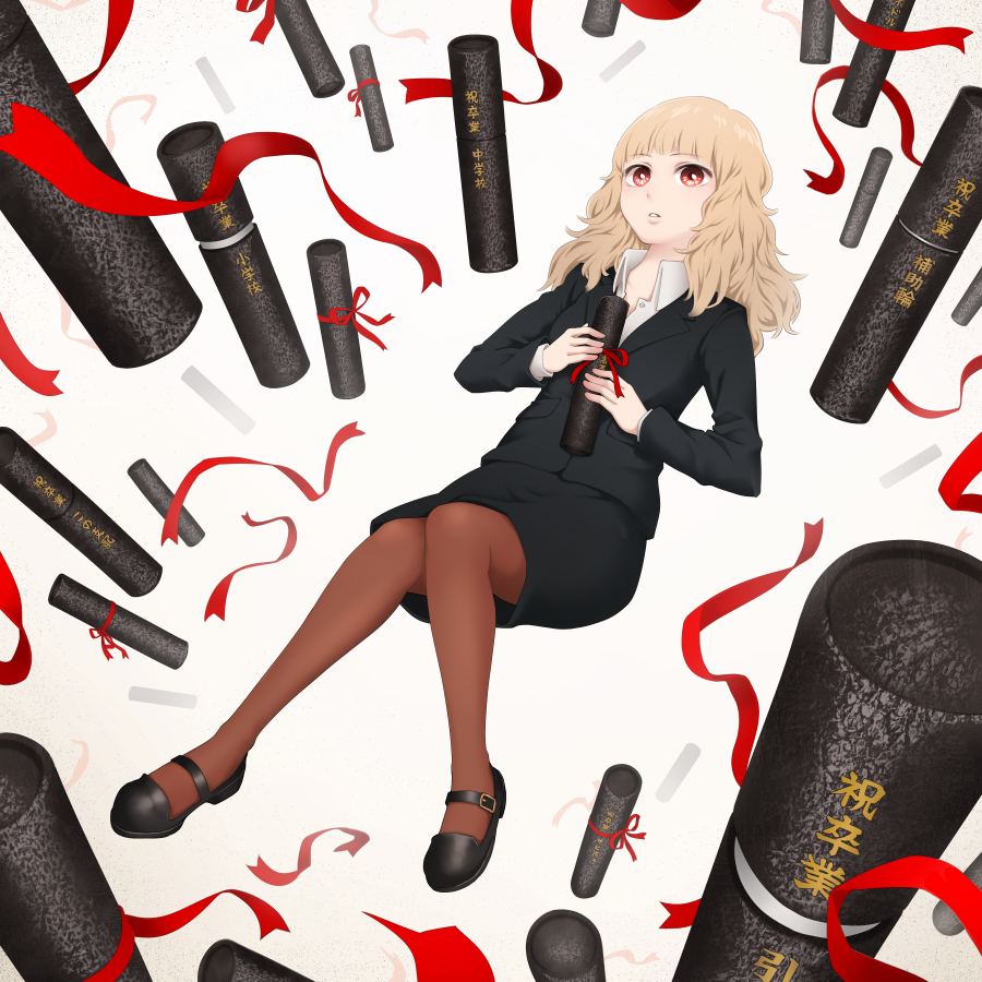 This is a pixiv picture whose title is 「ポンッ」.