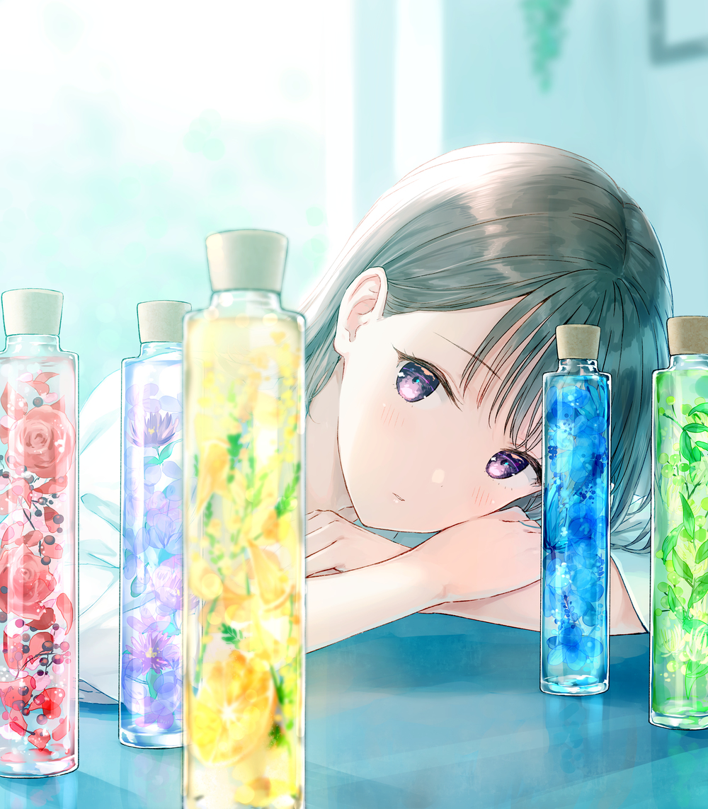 This is a pixiv picture whose title is herbarium.