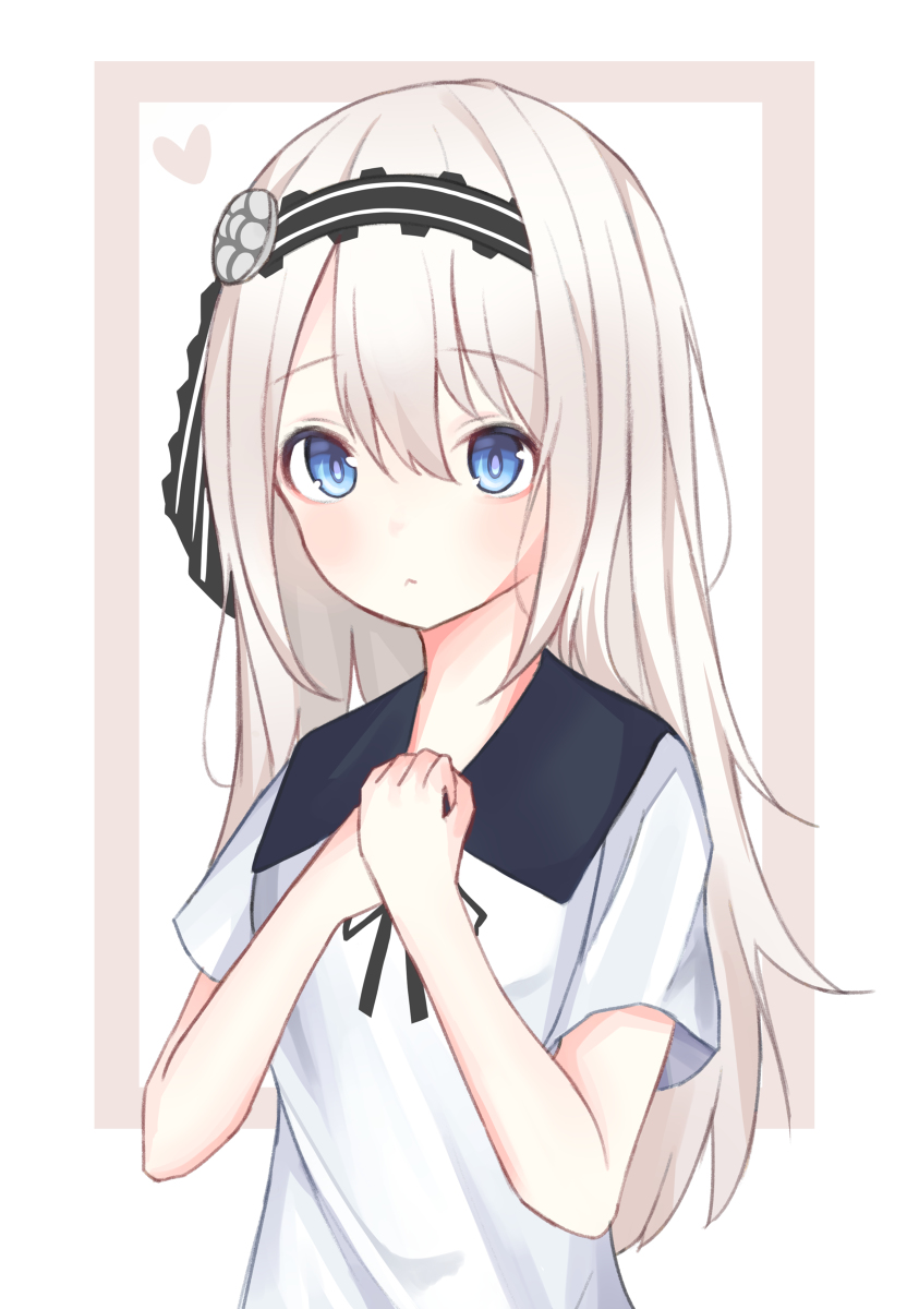 This is a pixiv picture whose title is 白銀圭.