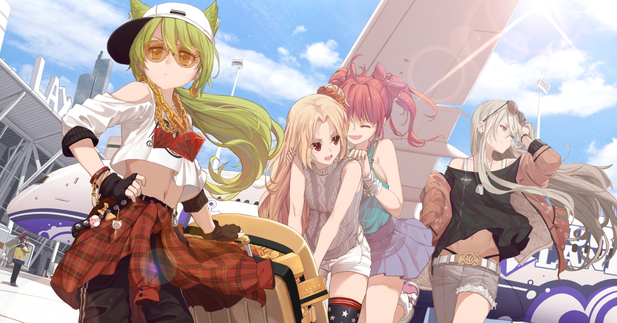 This is a pixiv picture whose title is Azur Lane - Anime Expo.