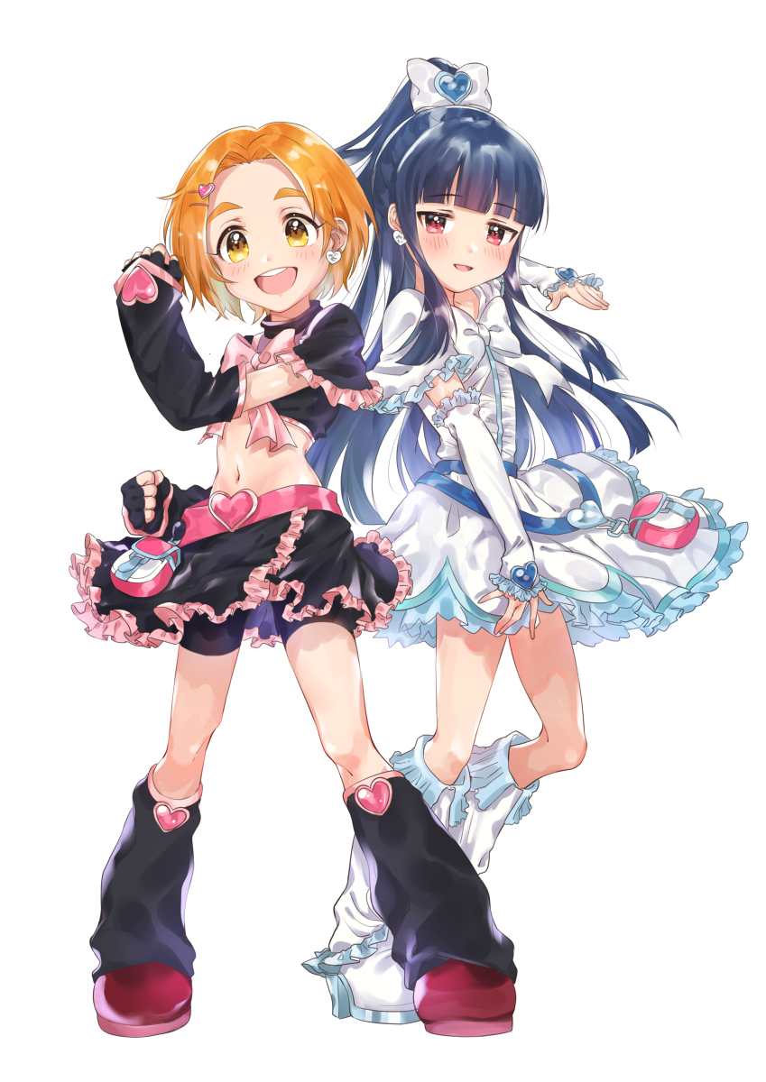 This is a pixiv picture whose title is 薫ちゃんと雪美ちゃん.