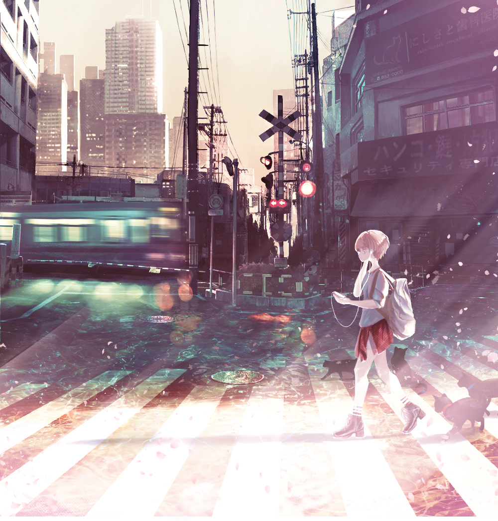 This is a pixiv picture whose title is 春の風.