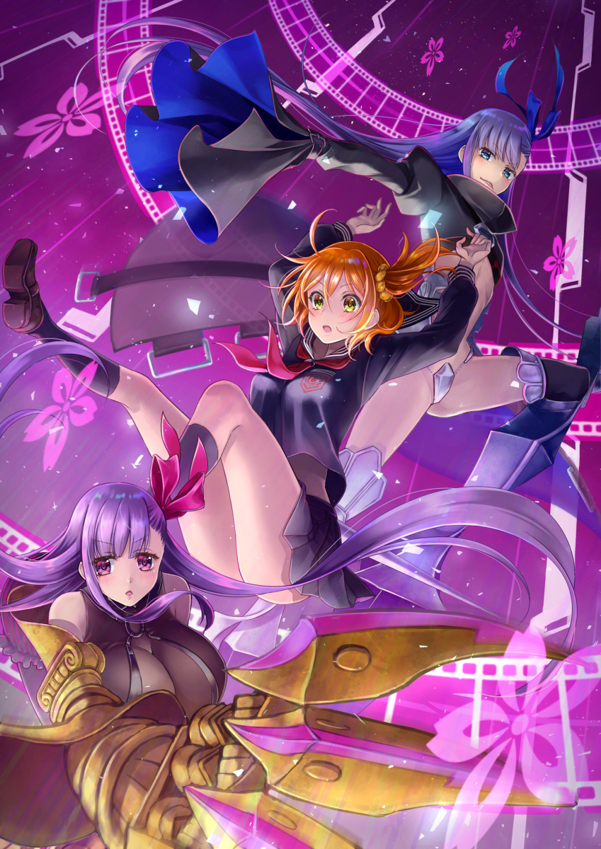This is a pixiv picture whose title is 乙女コースター！.