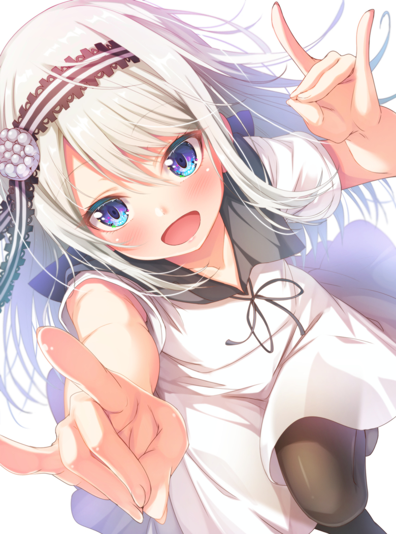 This is a pixiv picture whose title is 白銀圭.