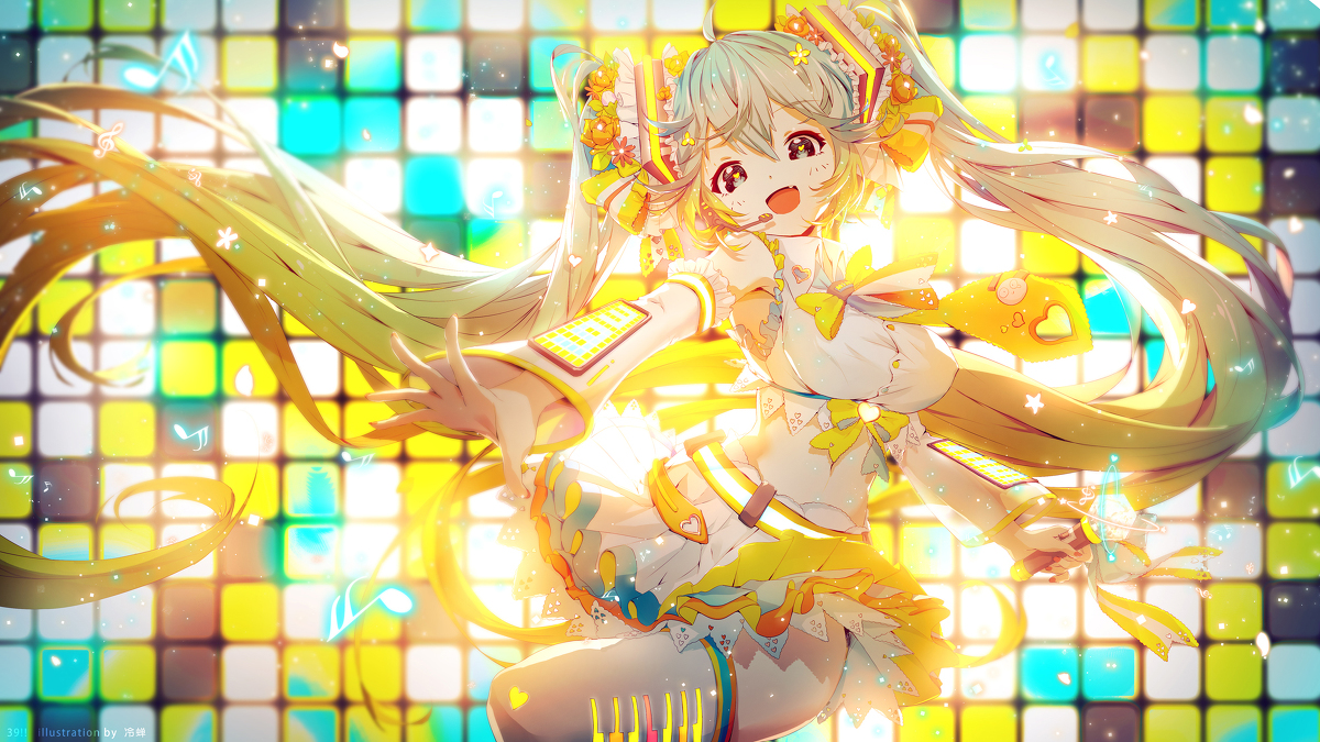 This is a pixiv picture whose title is 39! Thank you!!  >o<.