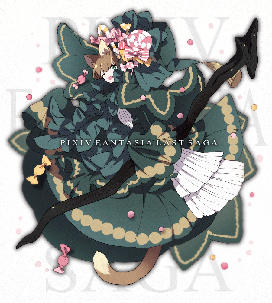 This is a pixiv picture whose title is 【PFLS】飴玉の魔女グレーテル【エルダーグラン】.