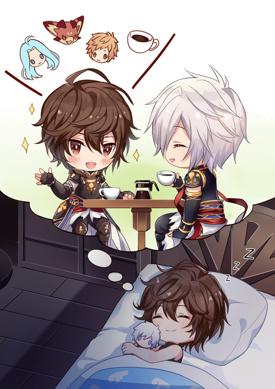 This is a pixiv picture whose title is 夢でまたル様に会えたらいいね.