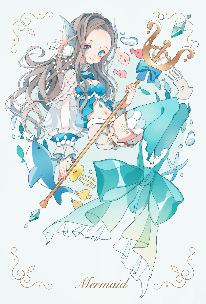 This is a pixiv picture whose title is Mermaid.