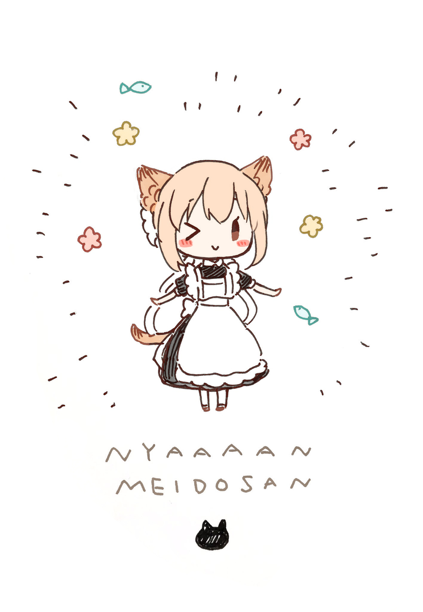 This is a pixiv picture whose title is 猫なサラ.