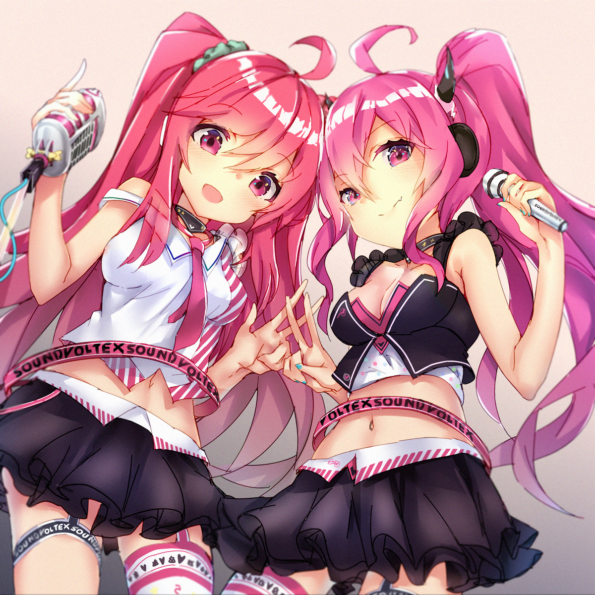 This is a pixiv picture whose title is V.