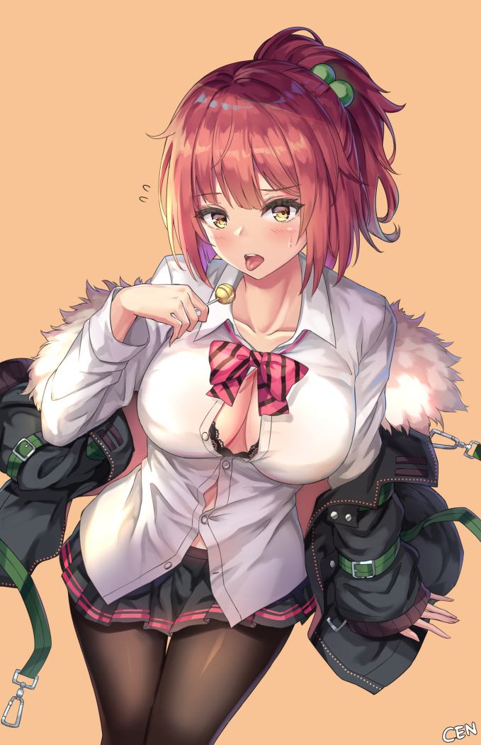 This is a pixiv picture whose title is JK - MP7♪.