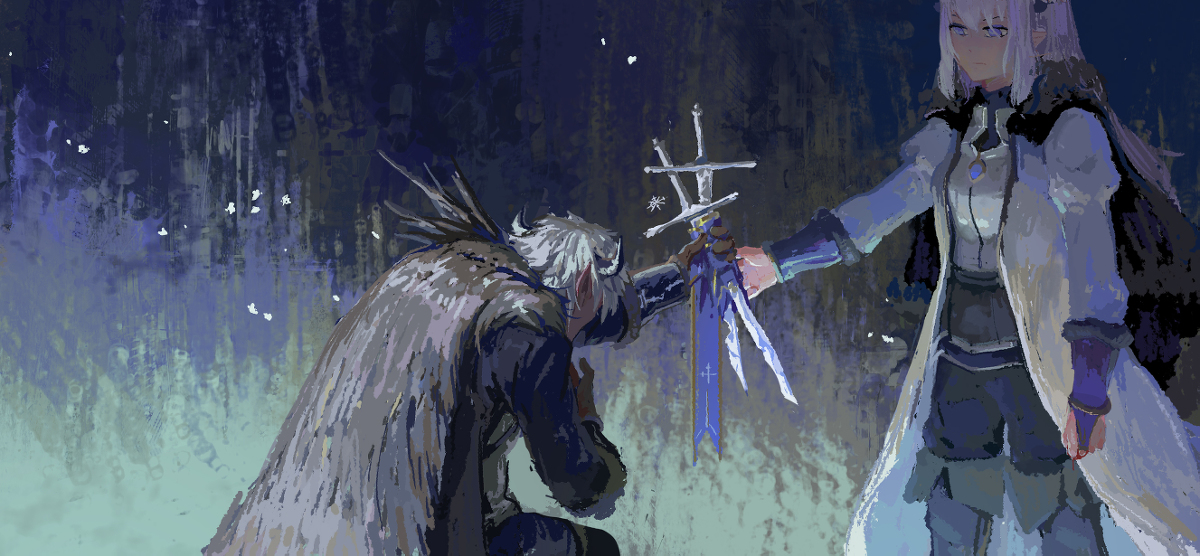 This is a pixiv picture whose title is 【PFLS】Η μοίρα.