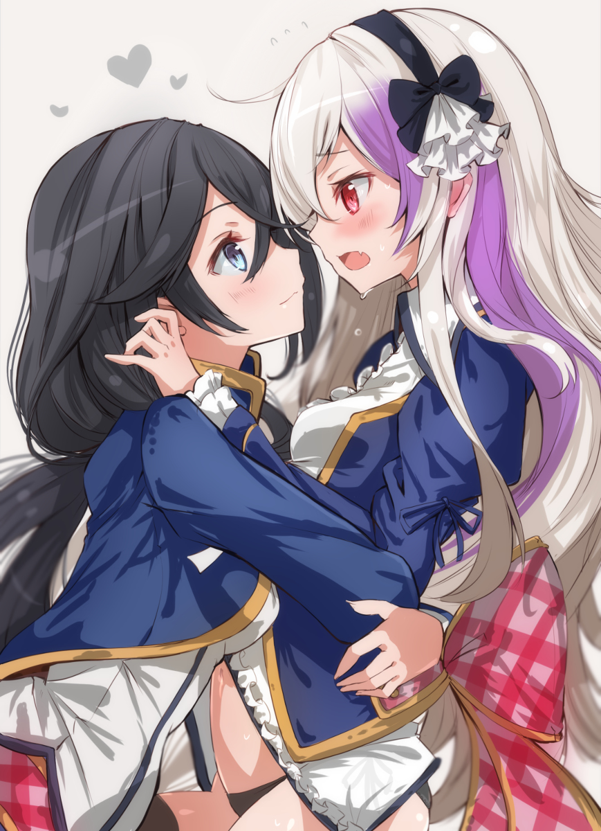 This is a pixiv picture whose title is チトセとアイラ.