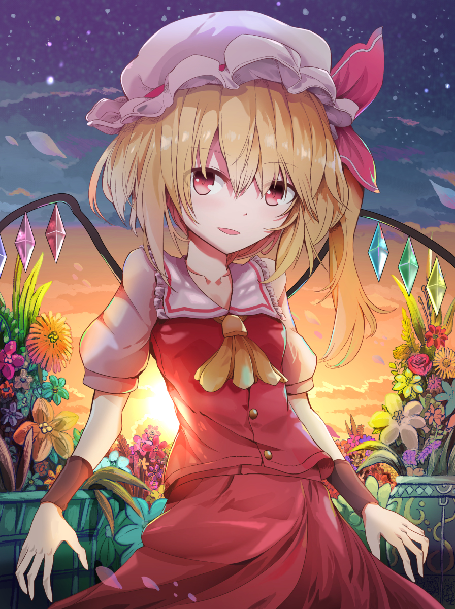 This is a pixiv picture whose title is トワイライトガーデン.