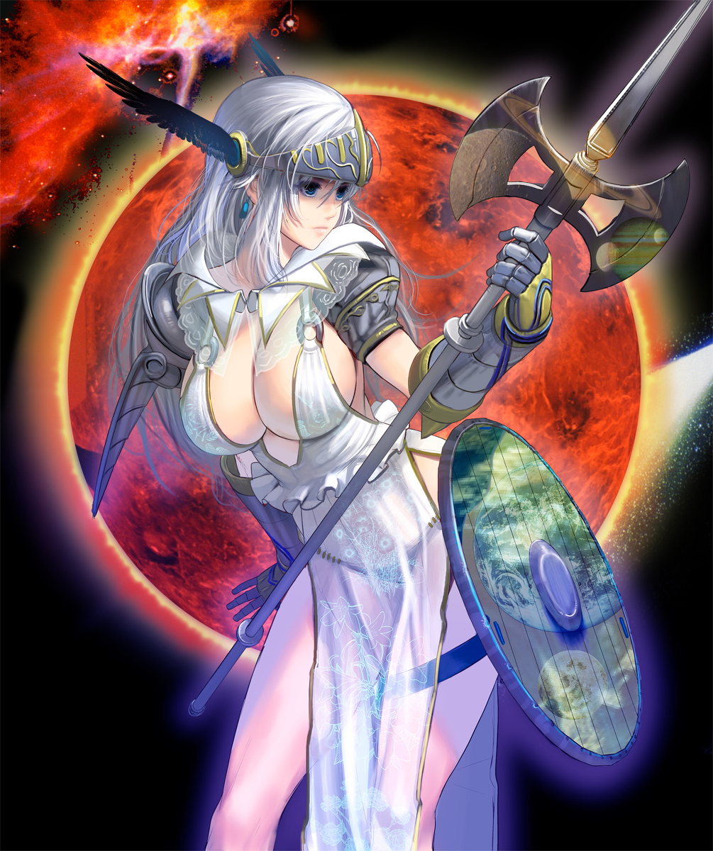 This is a pixiv picture whose title is ヴァルキリー.