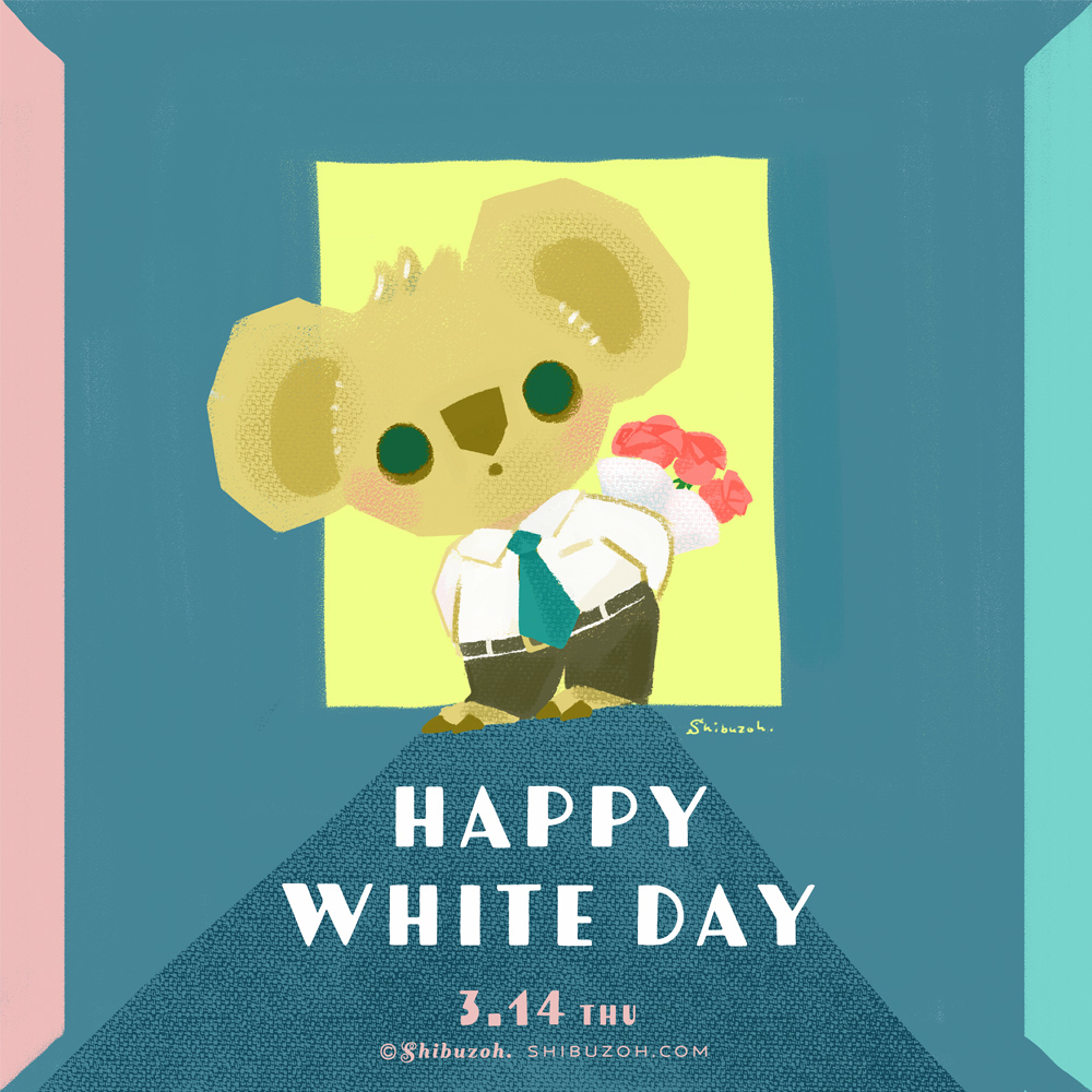 This is a pixiv picture whose title is 💐Happy Whiteday💐.