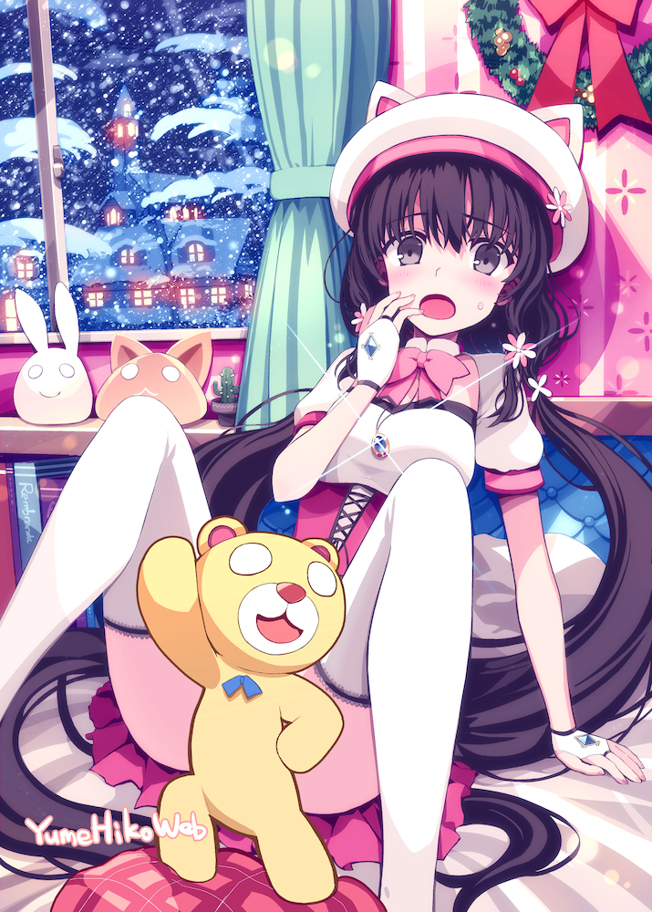 This is a pixiv picture whose title is 魔法少女かなえ.