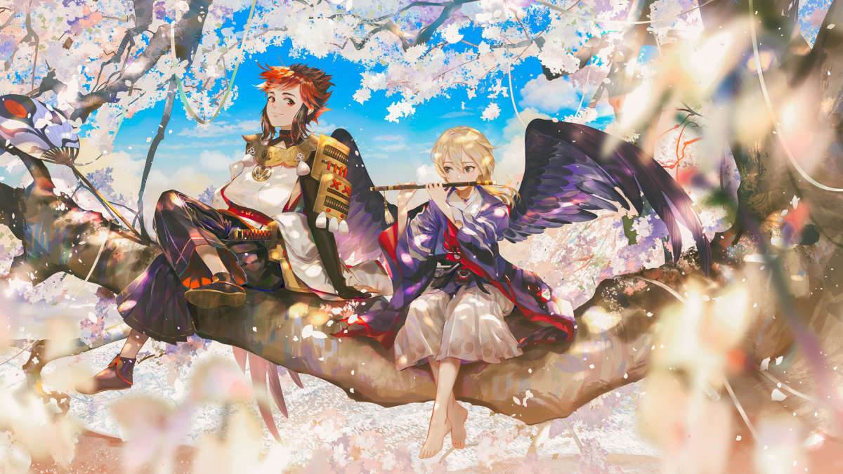 This is a pixiv picture whose title is 無憂時光.