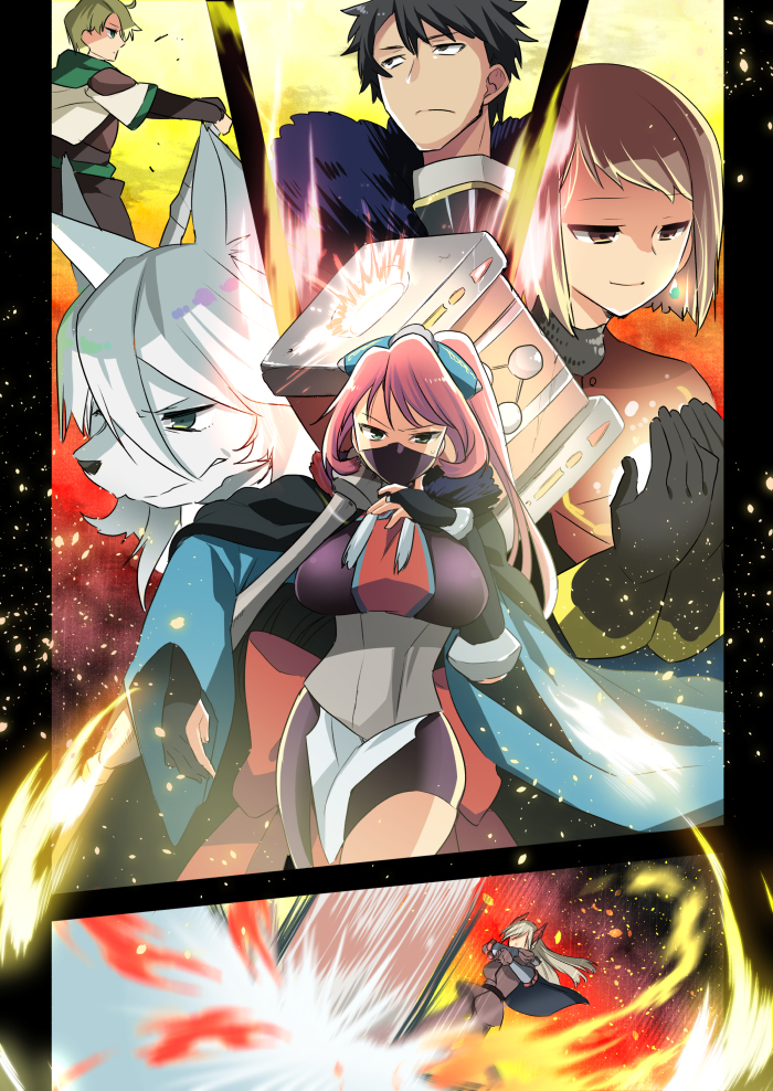 This is a pixiv picture whose title is 【ＰＦＬＳ】三眼四腕の鎚.