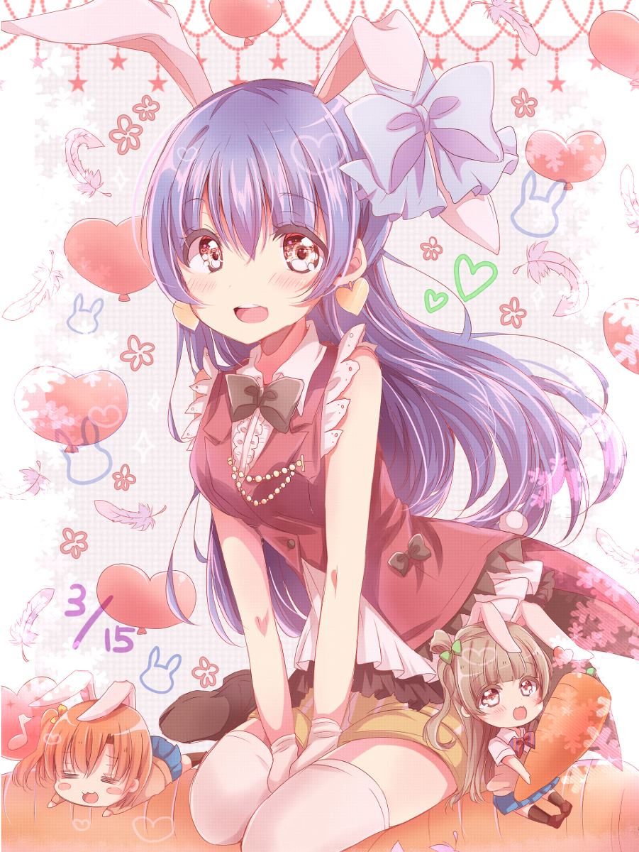 This is a pixiv picture whose title is 海未ちゃんお誕生日おめでとう！！.