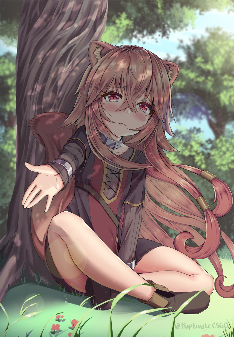 This is a pixiv picture whose title is ラフタリア | Raphtalia.