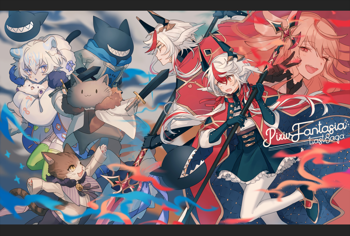 This is a pixiv picture whose title is 【PFLS】FluffyEncount！.
