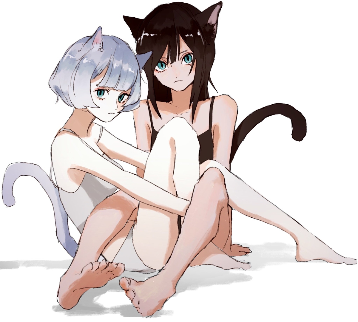 This is a pixiv picture whose title is ネコchang.