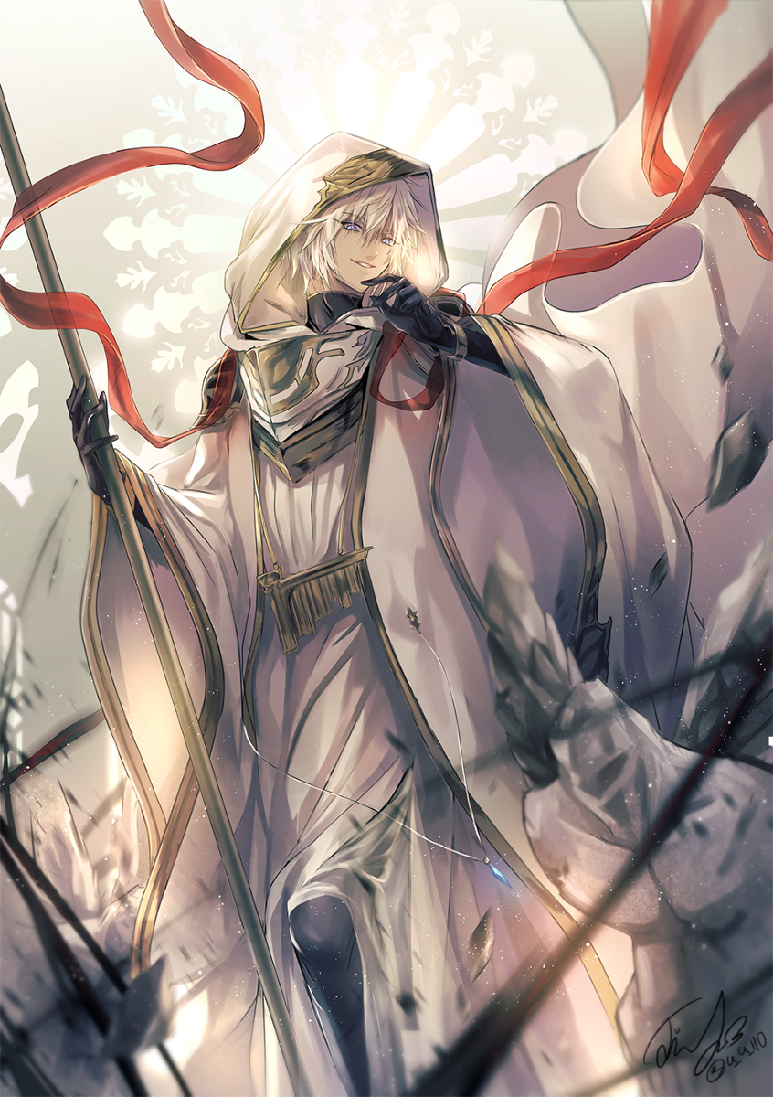 This is a pixiv picture whose title is 仮の預言者様.