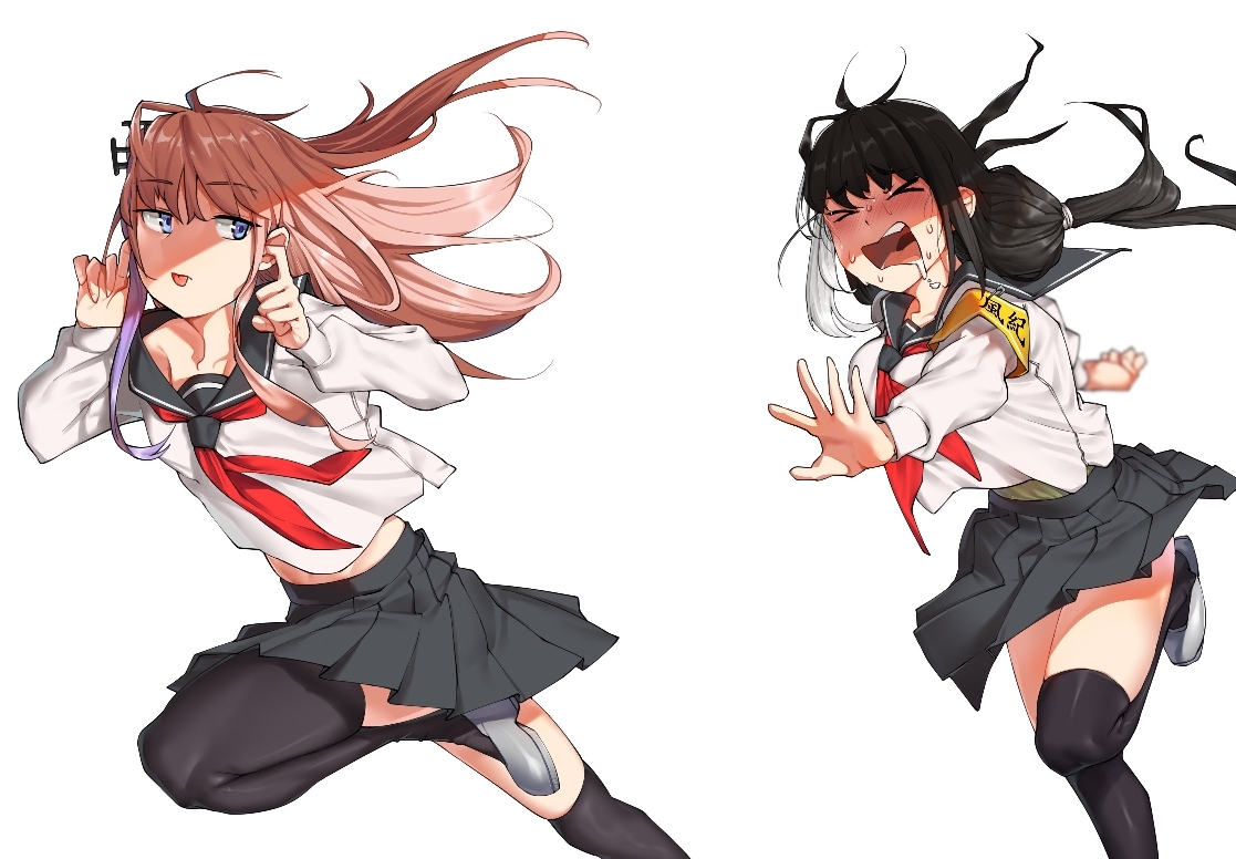 This is a pixiv picture whose title is 風紀委員 3.