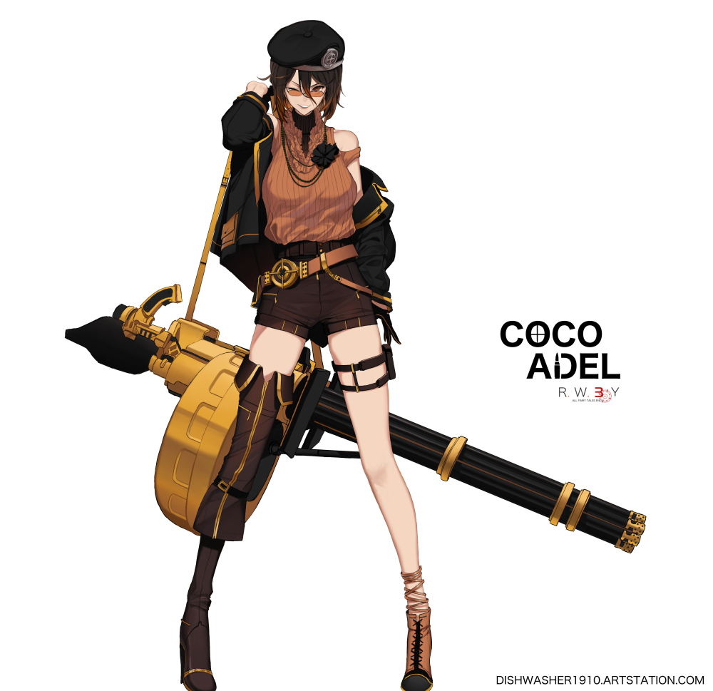 This is a pixiv picture whose title is RWBY 3.0 : Coco.