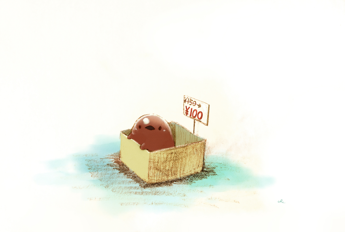 This is a pixiv picture whose title is 特売チョコ.