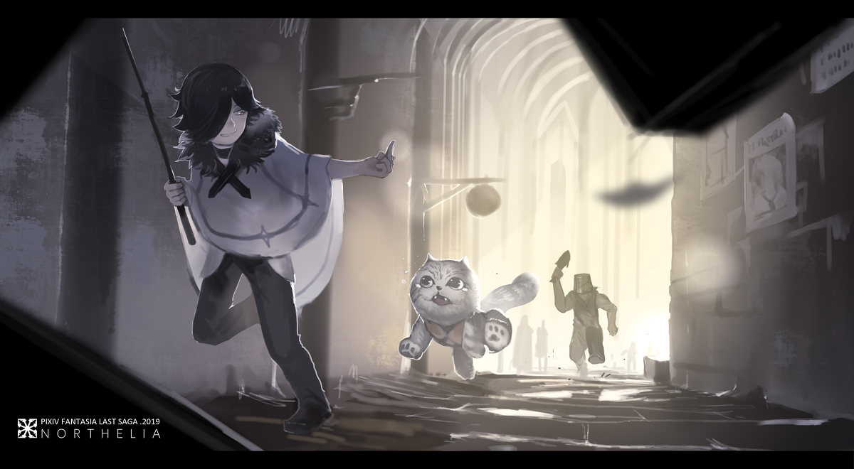 This is a pixiv picture whose title is 【PFLS】BEFORE2.