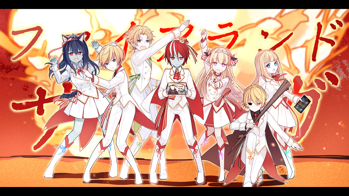 This is a pixiv picture whose title is 【PFLS】ファイアランドサガ.