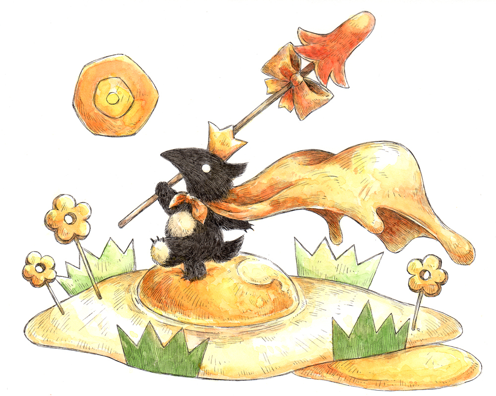 This is a pixiv picture whose title is ぽかぽかなにんじん太陽.
