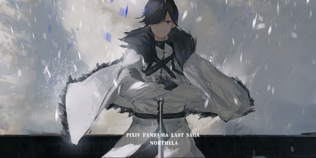 This is a pixiv picture whose title is 【PFLS】氷海の提督オスカー.